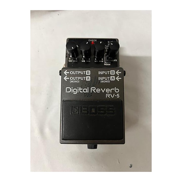 Used BOSS RV5 Digital Reverb Effect Pedal | Guitar Center