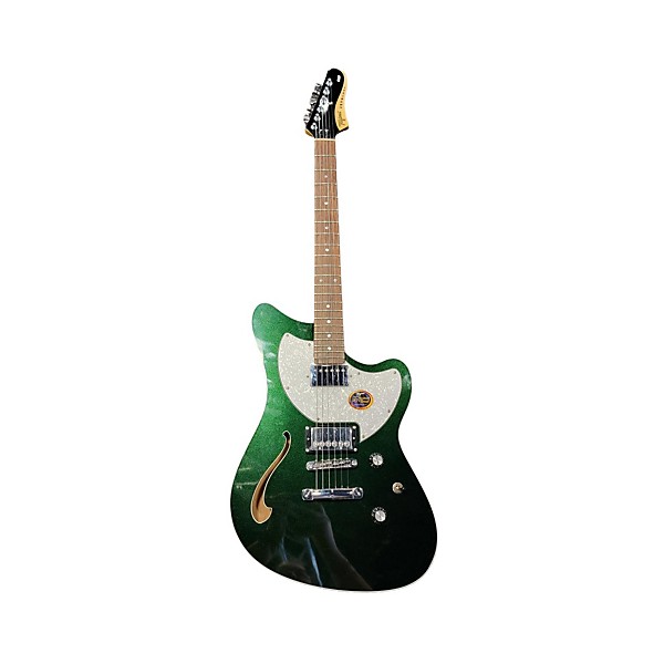 Used Used Tagima Jetblues Hollowbody Metallic Green Hollow Body Electric Guitar