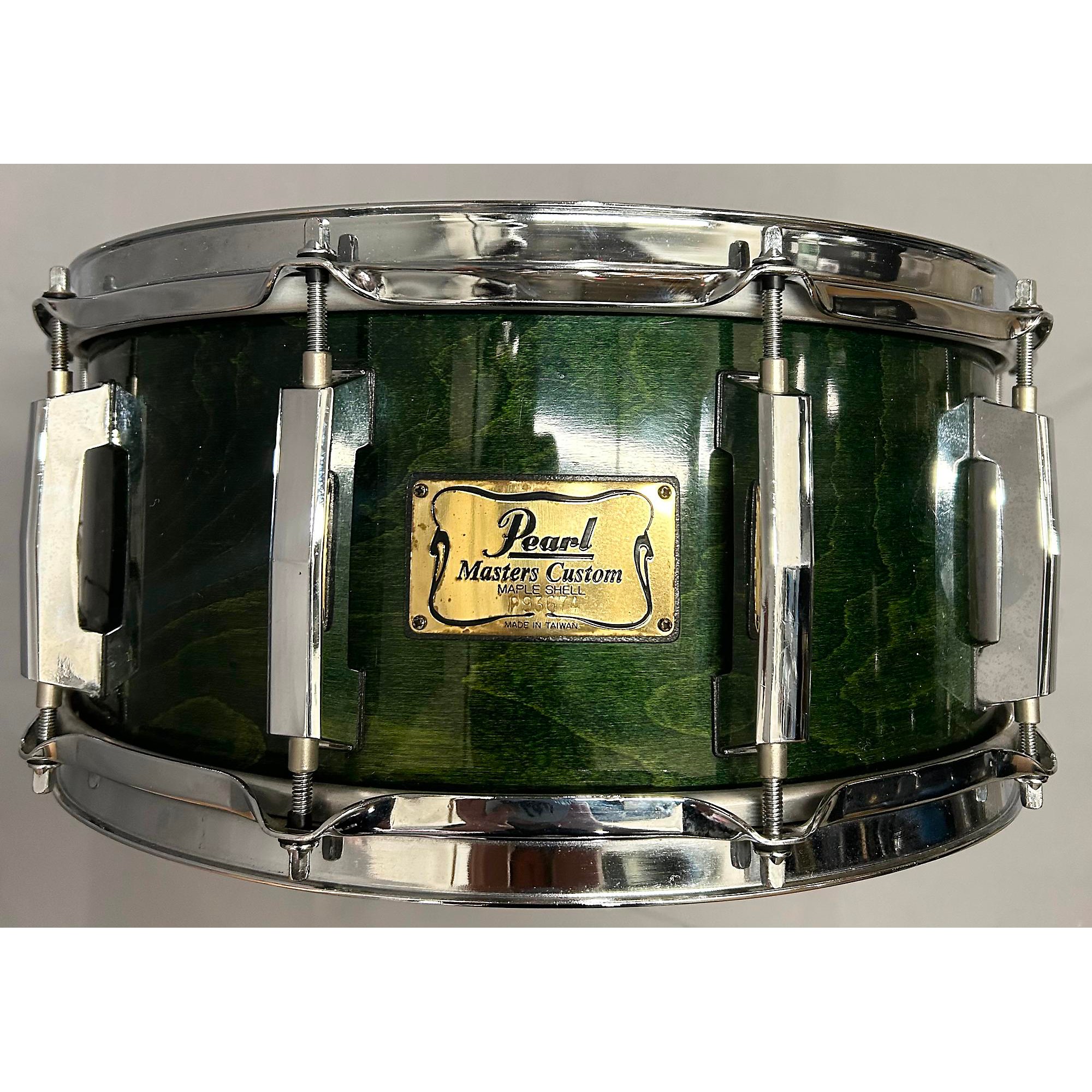 Used Pearl 6.5X14 Masters Custom MMX Drum Emerald Mist 15 | Guitar 