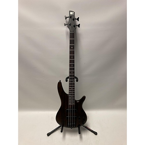 Used Ibanez Sr600 Walnut Walnut Electric Bass Guitar