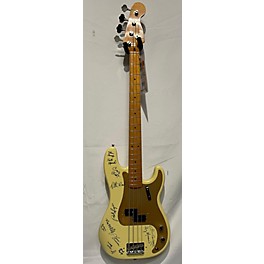 Used Fender Used 1996 Fender Fender Precision Bass Antique Beige Electric Bass Guitar