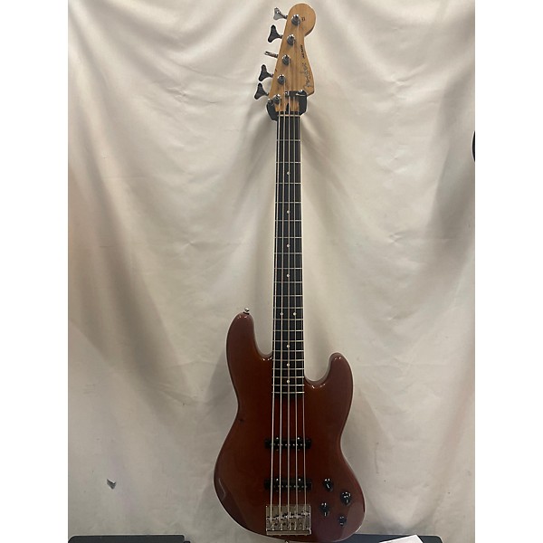 Used Fender Deluxe Active Jazz Bass V 5 String Electric Bass