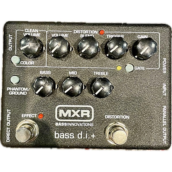 Used MXR Bass D.i.+ Bass Effect Pedal