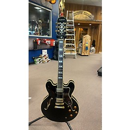 Used Epiphone Used Epiphone Sheraton Black Hollow Body Electric Guitar