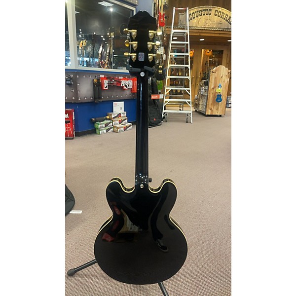 Used Epiphone Used Epiphone Sheraton Black Hollow Body Electric Guitar