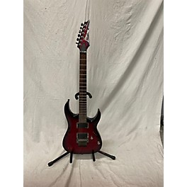 Used Ibanez Used Ibanez RGA72TQMZE RG Series QUILT RED Solid Body Electric Guitar