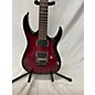 Used Ibanez Used Ibanez RGA72TQMZE RG Series QUILT RED Solid Body Electric Guitar