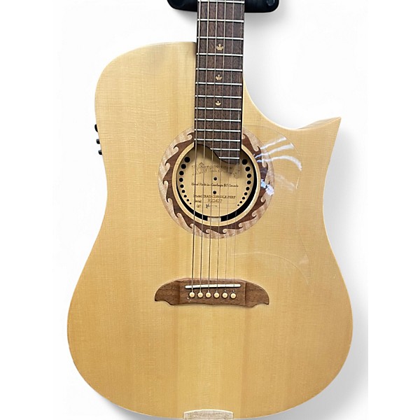 Used Riversong Guitars Trad-CDN-DLX-performance Natural Acoustic Electric Guitar