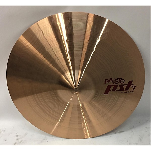Used Paiste 20in PST7 LIGHT RIDE Cymbal