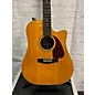 Used Fender Used Fender F230C Vintage Natural Acoustic Electric Guitar