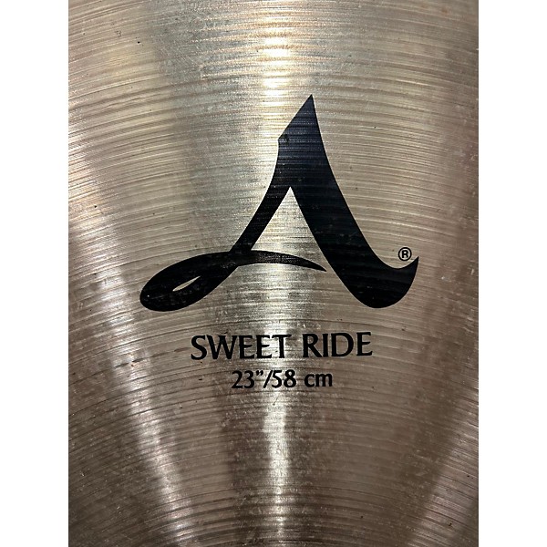 Used Zildjian 23in Sweet Ride Cymbal