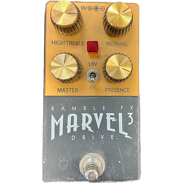 Used Used Ramble FX Marvel Drive 3 Effect Pedal