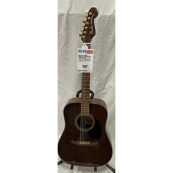 Used Fender 1980s Newporter 1980s Acoustic Guitar