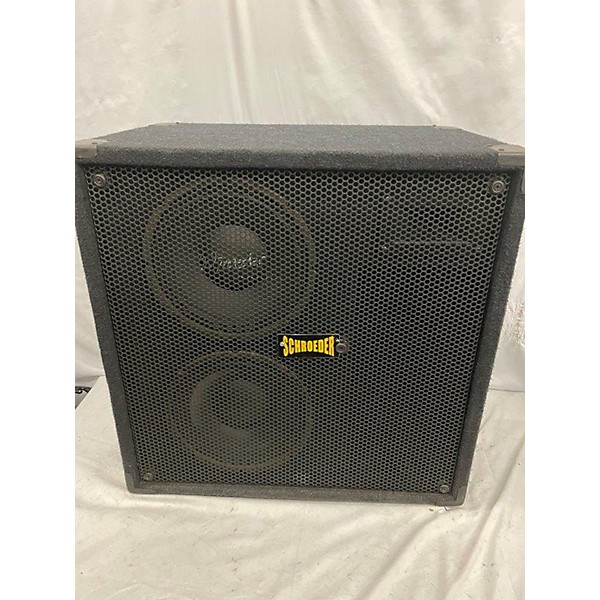Used Schroeder 4x10I 4 Ohm Bass Cabinet