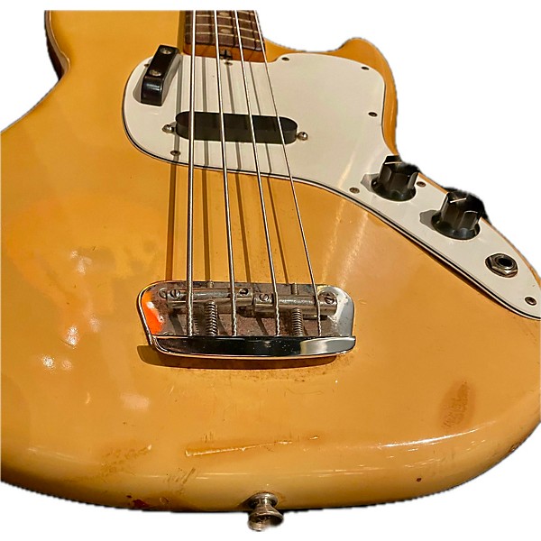 Used Fender 1975 Musicmaster Electric Bass Guitar