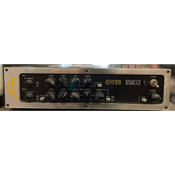 Used Epifani Ul502 Bass Amp Head