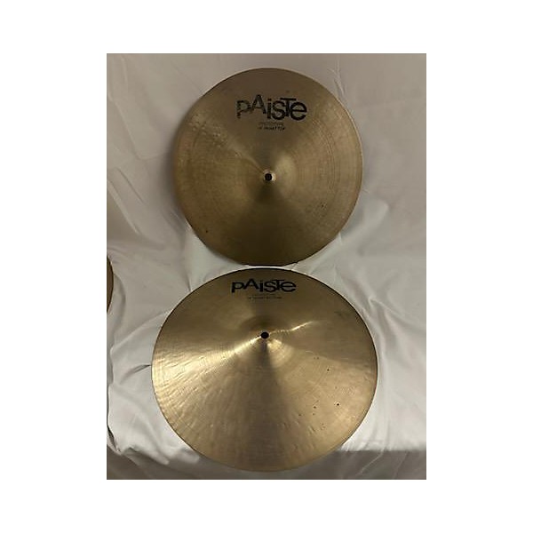 Used Paiste 14in T20 Prototype Hi Hat Pair Cymbal