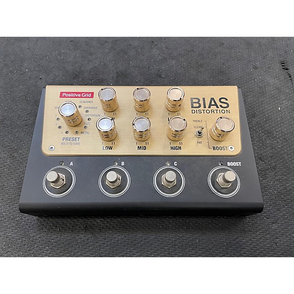 Used Positive Grid Bias Distortion Effect Pedal