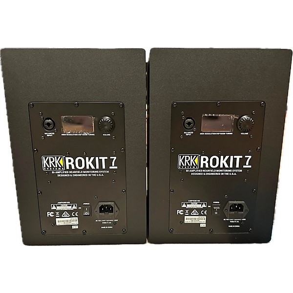 Used KRK RP7 ROKIT G4 Pair Powered Monitor