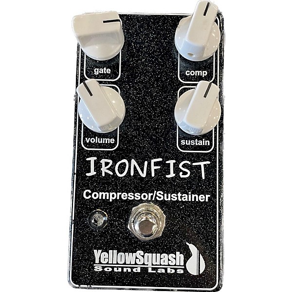 Used Used Yellow Squash Sound Labs Ironfist Effect Pedal