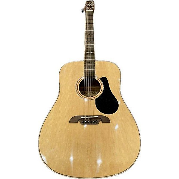 Used Alvarez AD90 Dreadnought Acoustic Guitar
