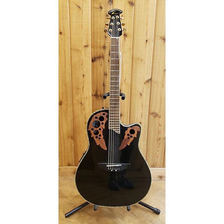 Used Ovation CC44 CELEBRITY Acoustic Guitar Black | Guitar Center