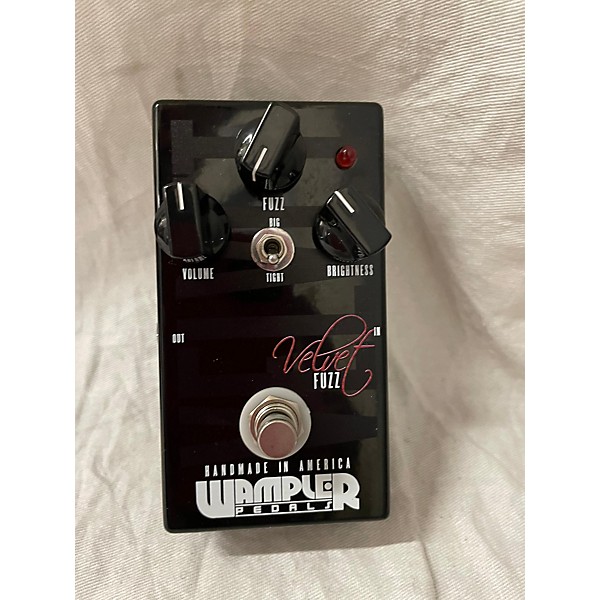 Used Wampler Velvet Fuzz Effect Pedal