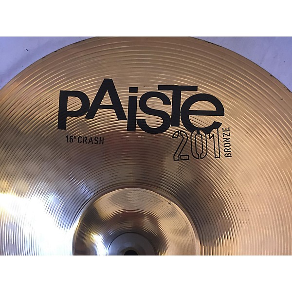 Used Paiste 16in 201 BRONZE Cymbal