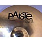 Used Paiste 16in 201 BRONZE Cymbal