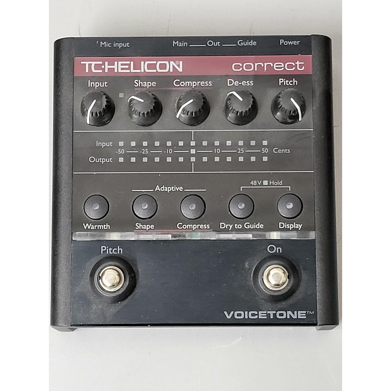 Used TC-Helicon VoiceTone Correct Vocal Processor | Guitar Center