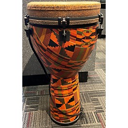 Used Remo Mondo Designer Kintekloth 12x24 Djembe