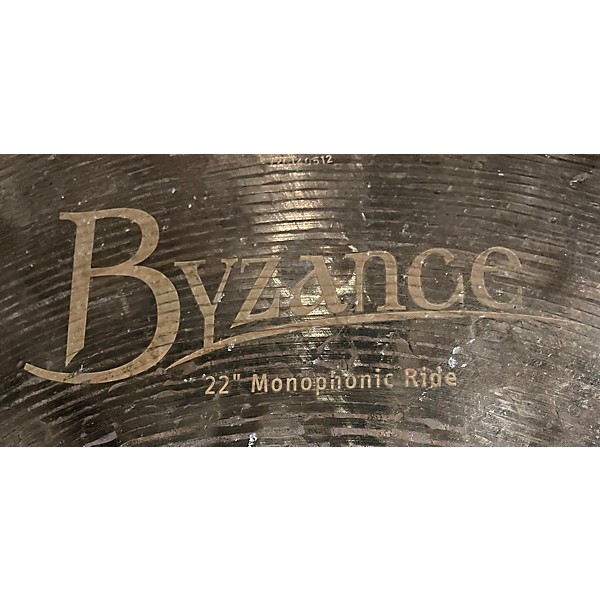 Used MEINL 2022 22in MONOPHONIC RIDE 22" Cymbal