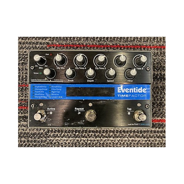 Used Eventide Time Factor Delay Effect Pedal