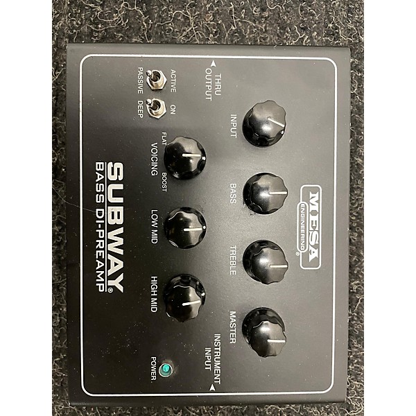 Used MESA/Boogie SUBWAY BASS DI-PREAMP Bass Effect Pedal | Guitar