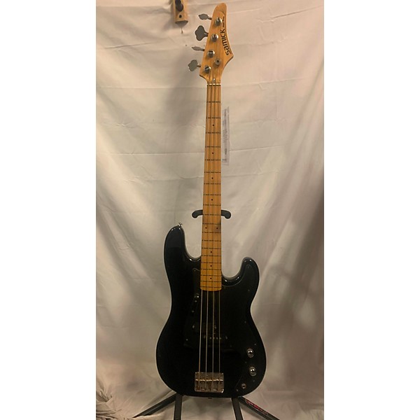 Used Samick Artist Series 4 Electric Bass Guitar Black