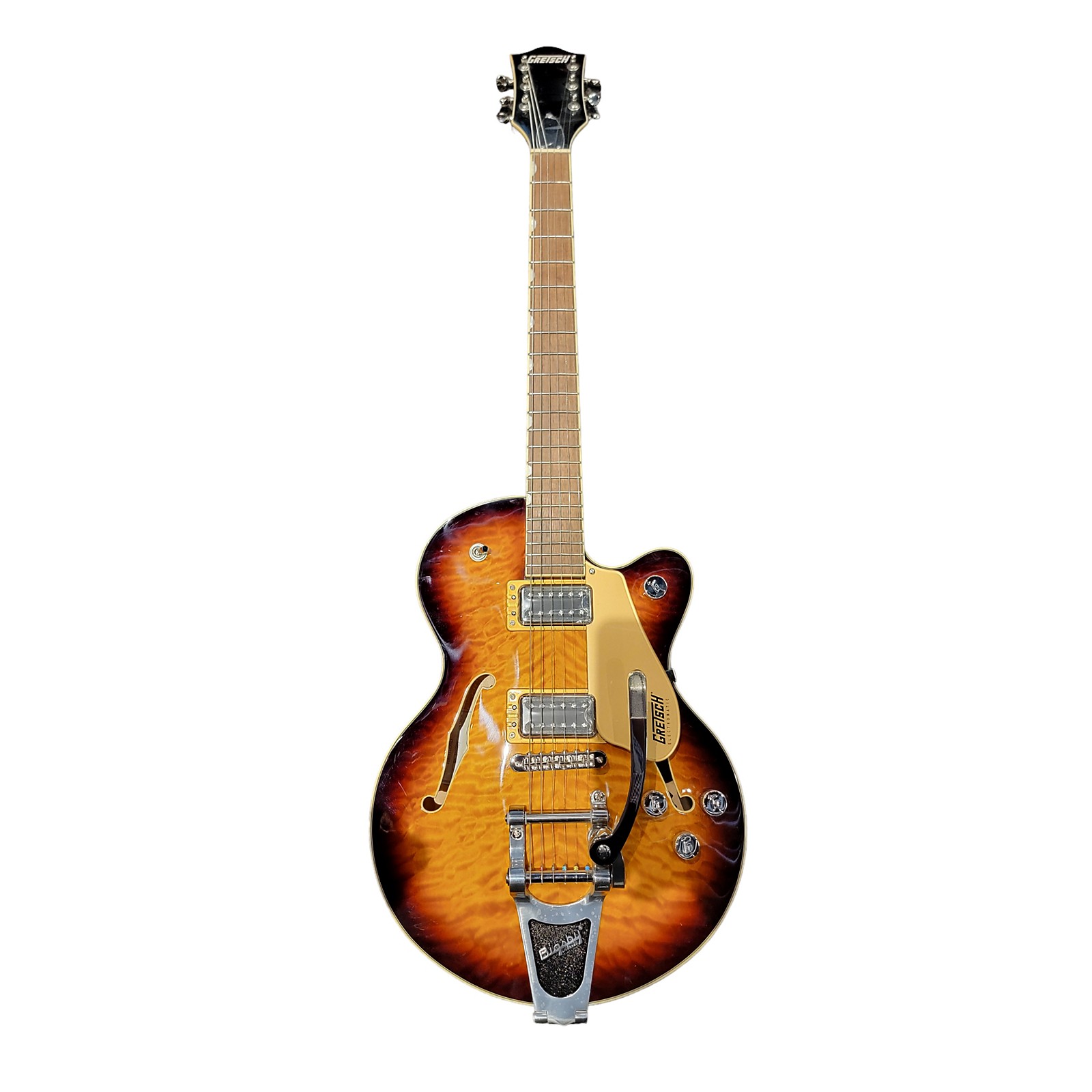 Used Gretsch Guitars G5655TQM Hollow Body Electric Guitar Sunburst