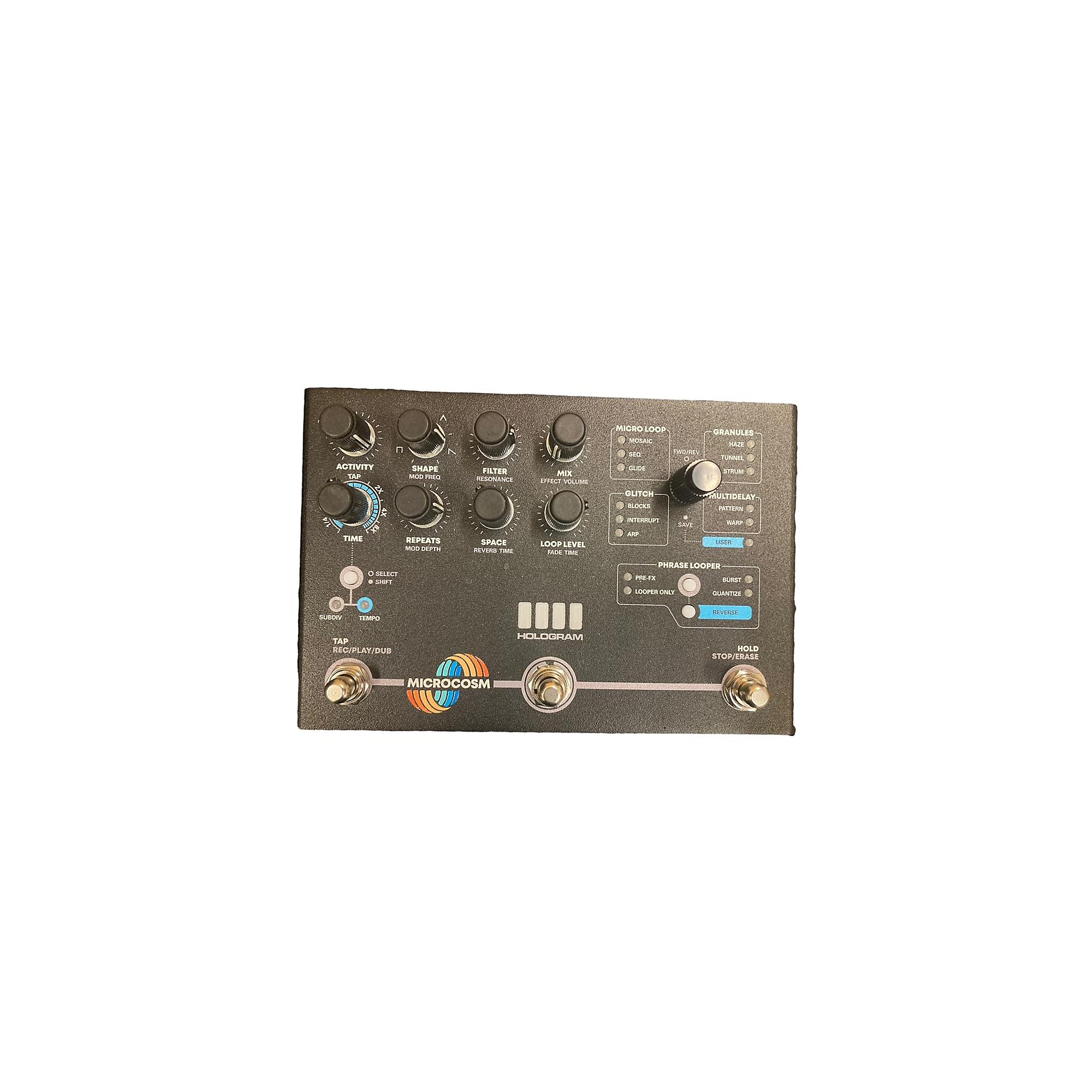 Used Hologram Electronics Microcosm Black Limited Edition