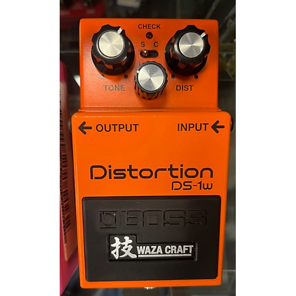 Used BOSS DS1W Distortion Effect Pedal