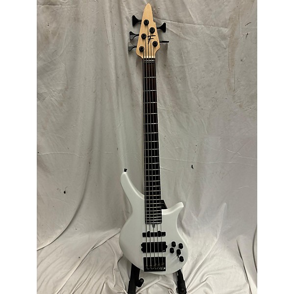 Used Used Felton 5 String Bass Alpine White Electric Bass Guitar