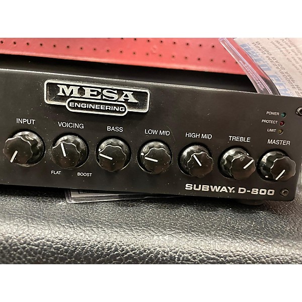 Used MESA/Boogie Subway D-800 Bass Amp Head
