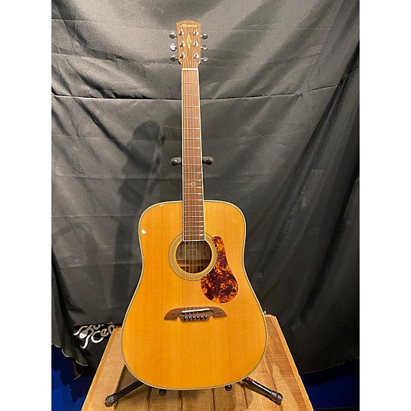 Used Alvarez Md610ebg Acoustic Electric Guitar