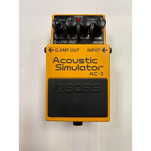 Used BOSS AC3 Acoustic Simulator Effect Pedal | Guitar Center