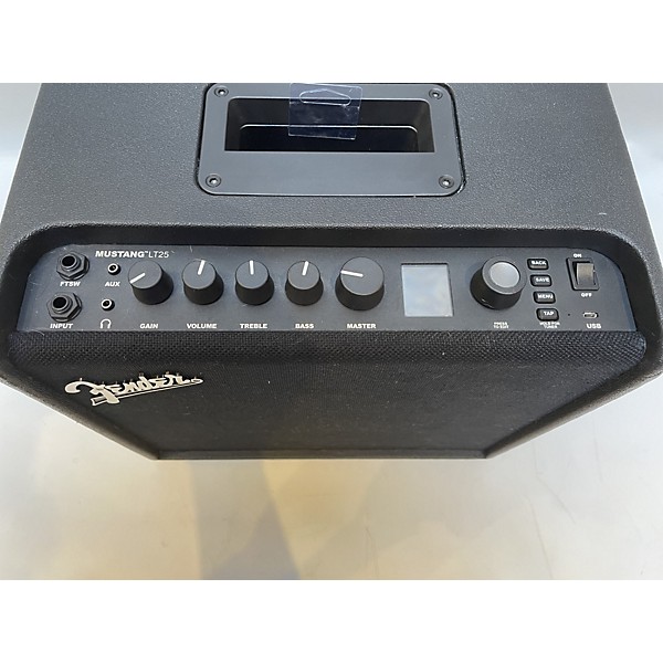 Used Fender Mustang LT25 25W 1x8 Guitar Combo Amp Guitar Center