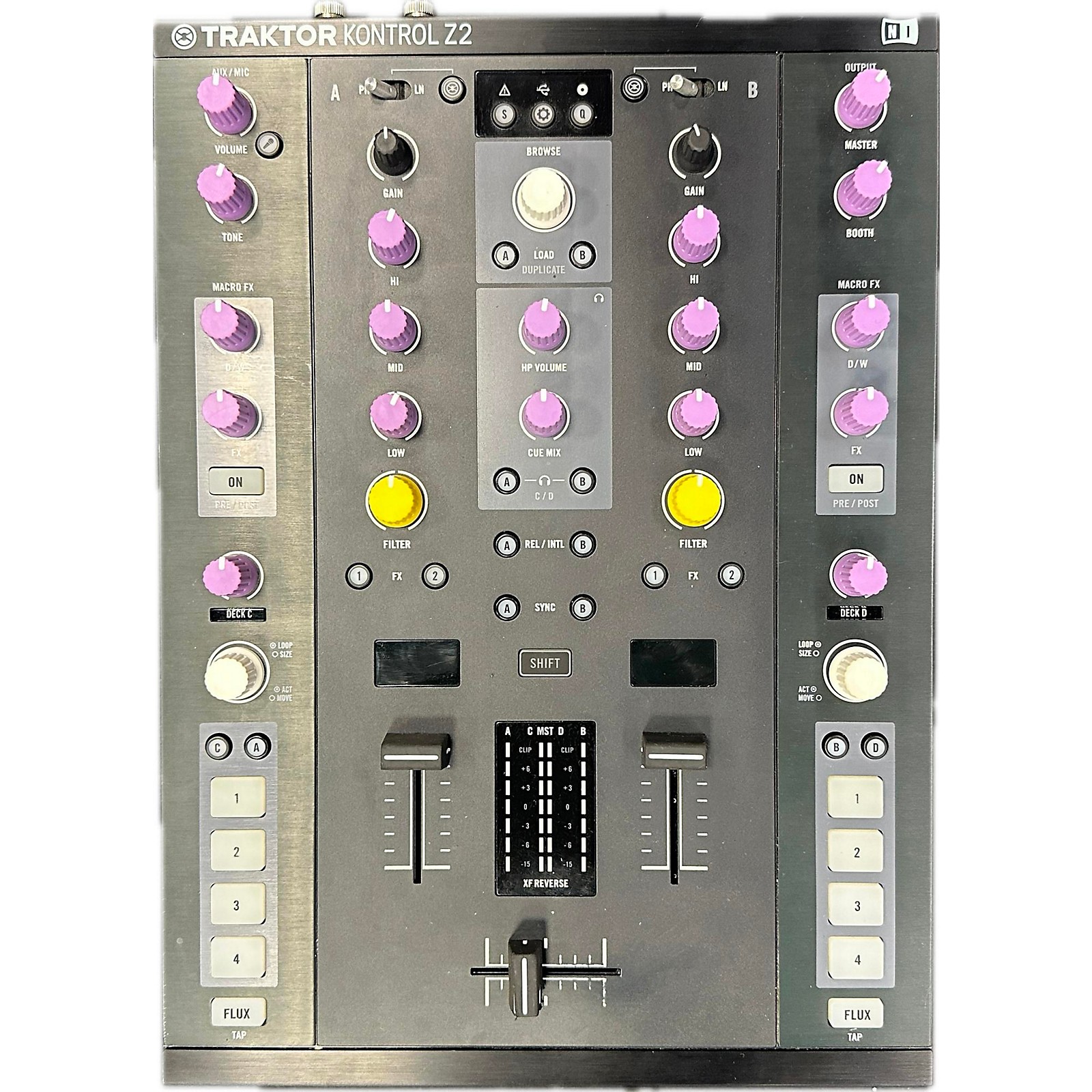 Used Native Instruments Traktor Kontrol Z2 DJ Controller | Guitar 