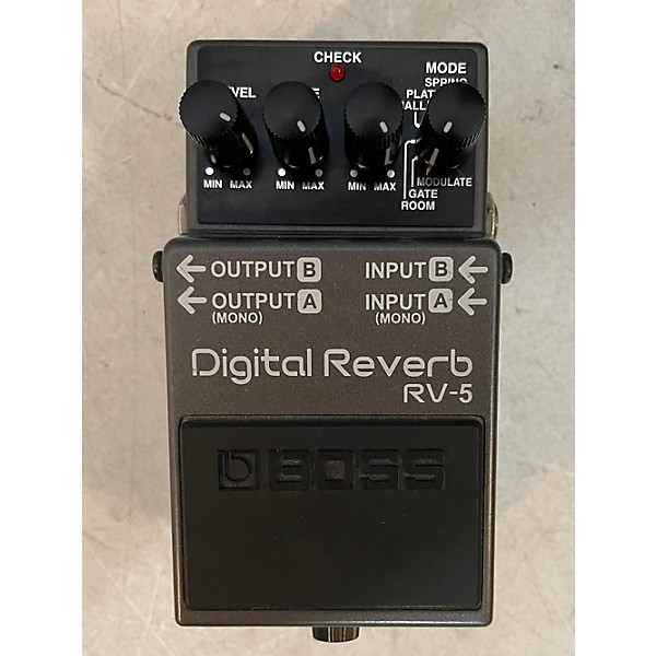 Used BOSS RV5 Digital Reverb Effect Pedal