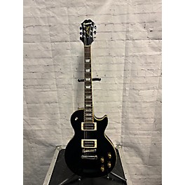 Used Epiphone Used Epiphone Les Paul Vivian Campbell Ebony Solid Body Electric Guitar