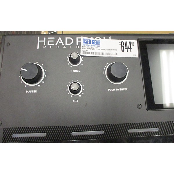 Used HeadRush Used HeadRush Pedalboard Effect Processor