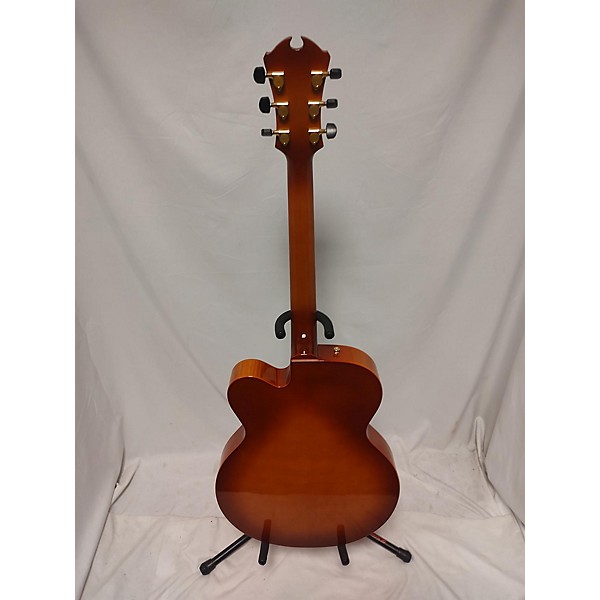 Used Used Daquisto Jazz Line Violin Burst Hollow Body Electric Guitar