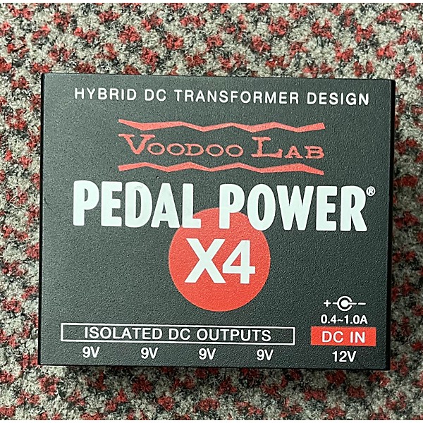 Used Voodoo Lab PEDAL POWER X4 Power Supply