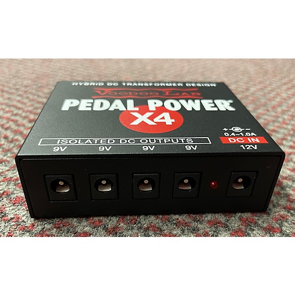 Used Voodoo Lab PEDAL POWER X4 Power Supply